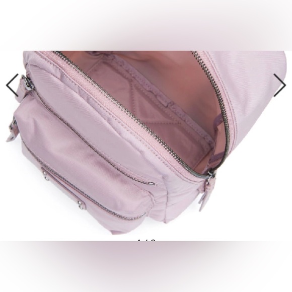 Frye Mini Ivy Nylon Backpack Lilac/Light Pink - Picture 3 of 6